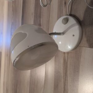 White IKEA Skojig Cloud Desk Table Lamp #1